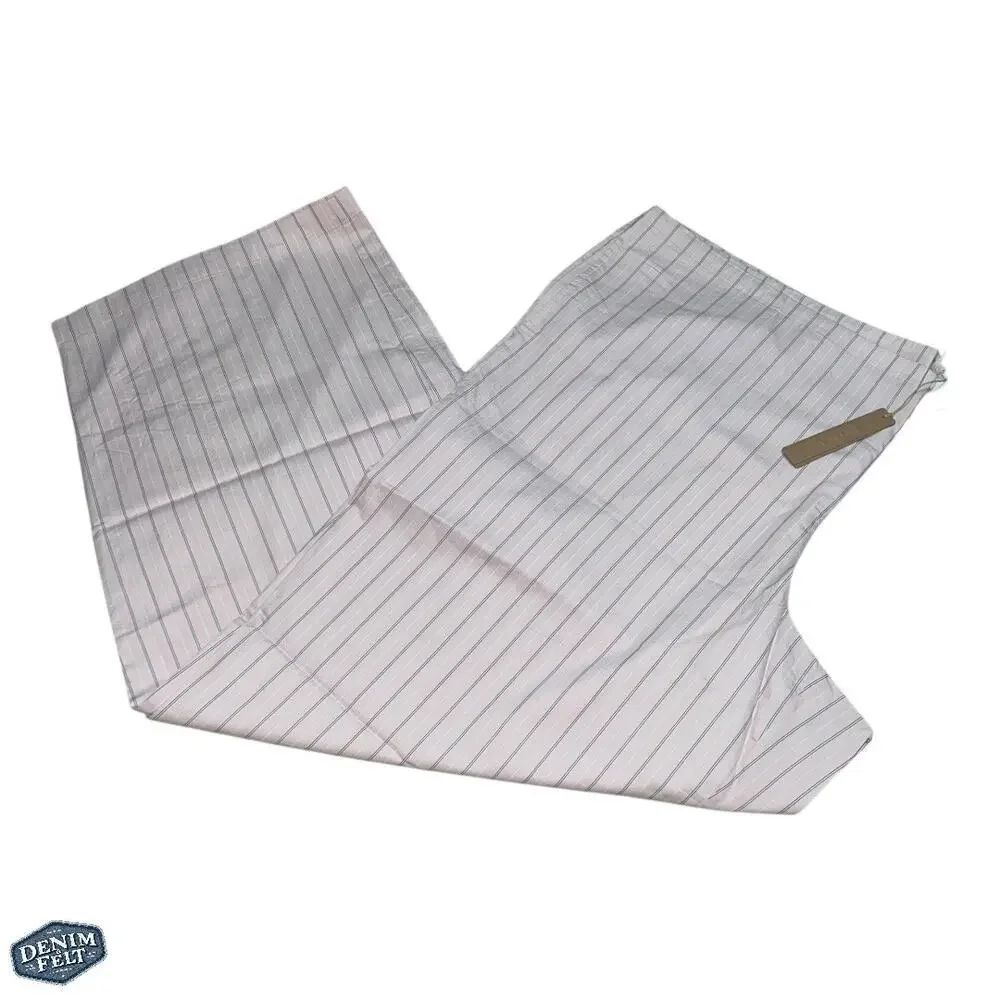 SKIMS COTTON POPLIN STRAIGHT LEG PANT | LIMITED EDITIONPALE PINK PENCIL STRIPE - Picture 6 of 10